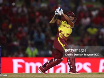 WI vs AFG: Nicholas Pooran stars with an explosive 98!