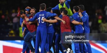 Afg vs Aus: Naveen Ul Haq and Naib Stars with the ball