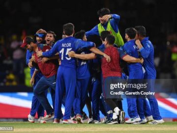 Afg vs Aus: Naveen Ul Haq and Naib Stars with the ball