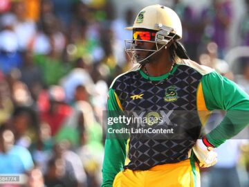 Chris Gayle fifth in the list of CPL Top Run Scorers