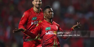 Akeal Hosein stars in the Trinbago Knight Riders win over Royals