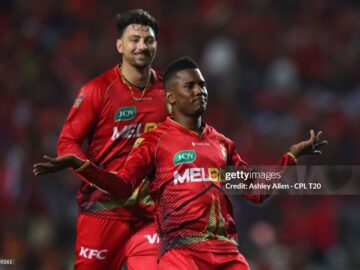 Akeal Hosein stars in the Trinbago Knight Riders win over Royals