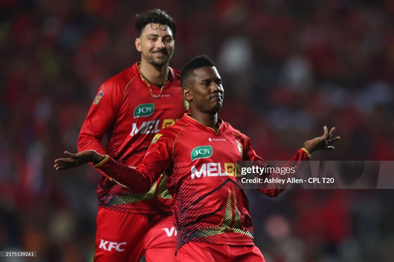 Akeal Hosein stars in the Trinbago Knight Riders win over Royals