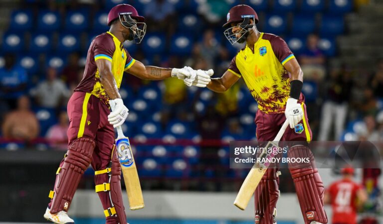 West Indies vs England 4th T20: Evin Lewis Unleashed, Records Crushed