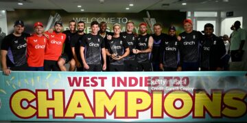 England claims series at St Lucia